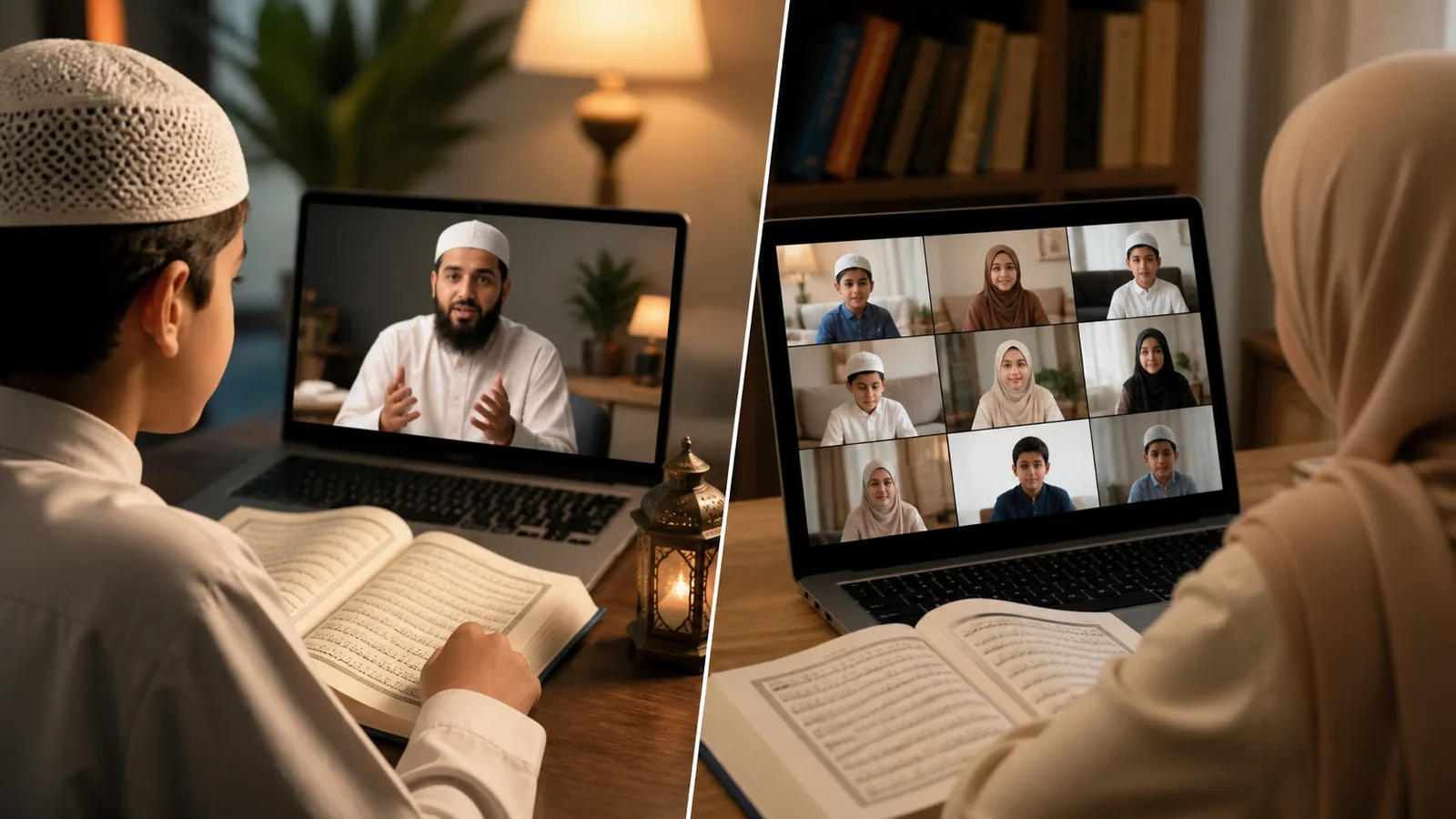 Editorial comparison of private and group online Quran lesson formats