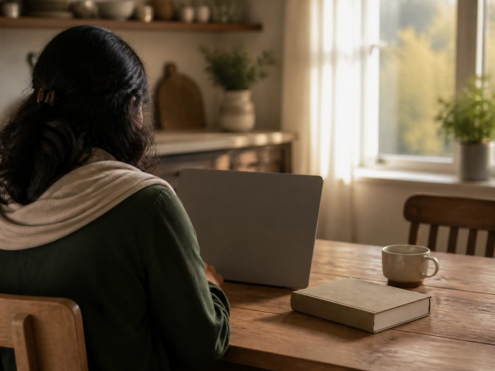 An adult beginner starting Quran classes privately at home