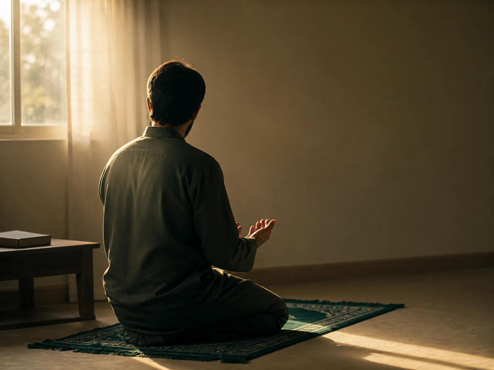 An adult beginning to learn the Quran as a revert, at home and in private